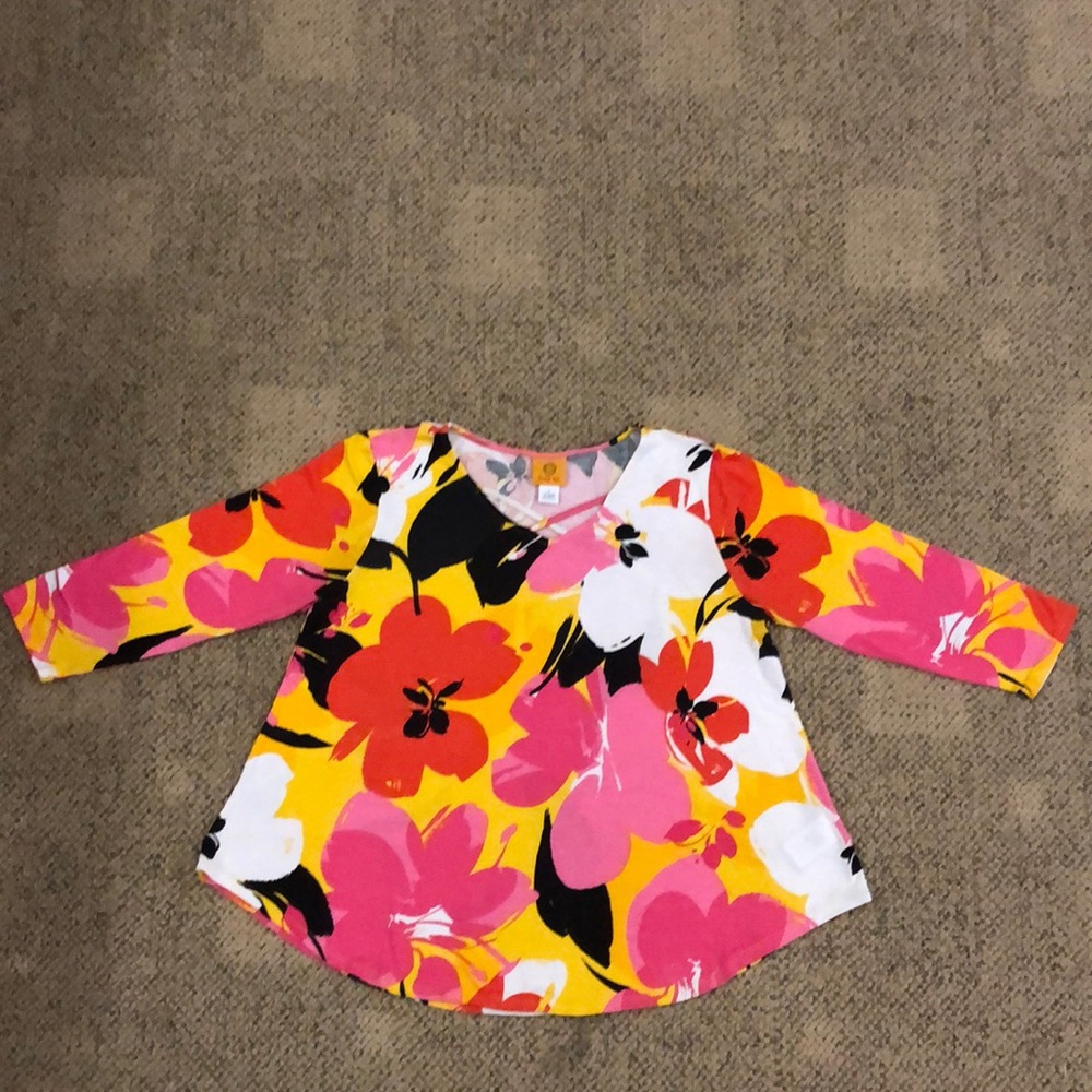 Ruby Rd, Large, multi colored red, pink, yellow, black, white